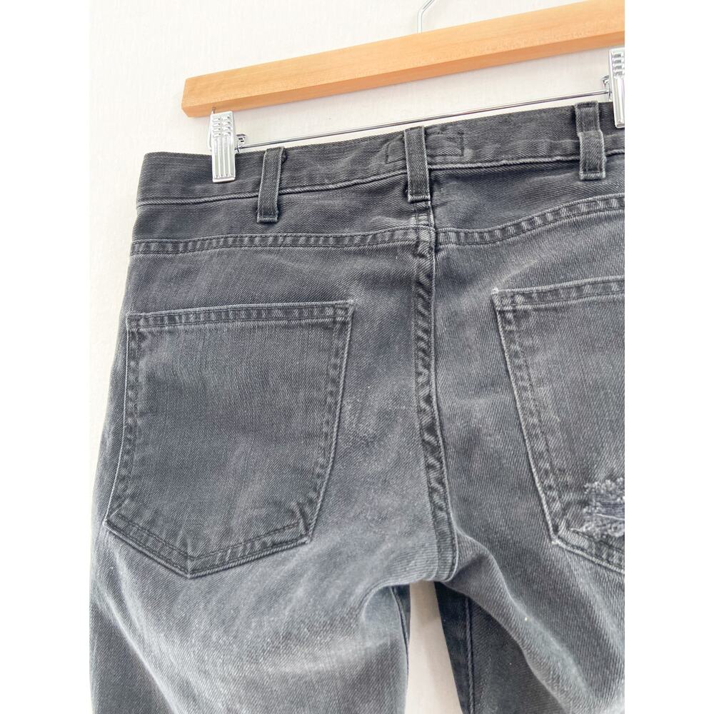Current/Elliot Women's Cropped Skinny Jeans size 26 Night Wash Distressed - Picture 7 of 10